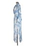 Alexia Admor 100% Rayon Tie-dye Blue Casual Dress Size 6 - photo 5