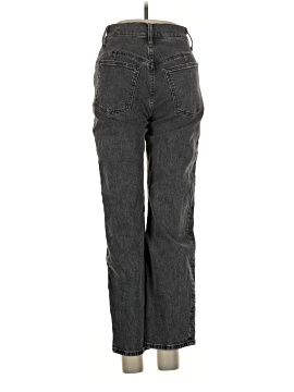 Madewell The Perfect Vintage Straight Jean in Meaford Wash: Seamed Edition (view 2)