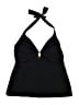 2Bamboo Solid Black Swimsuit Top Size M - photo 1
