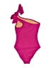J.Crew Color Block Pink One Piece Swimsuit Size 6 - photo 2