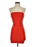 Forever 21 Solid Orange Cocktail Dress Size S - photo 1