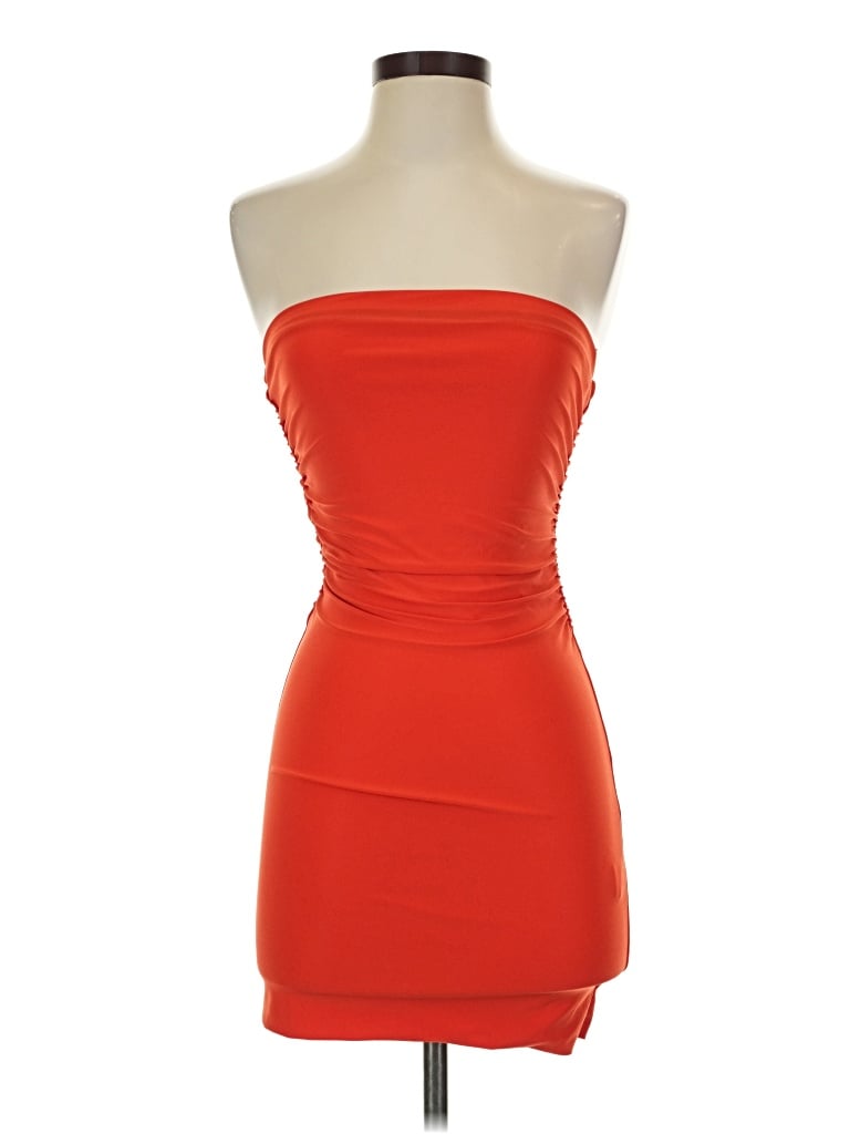 Pre-owned Forever 21 Cocktail Dress In Orange
