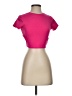 Garage Pink Short Sleeve Turtleneck Size S - photo 1