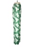 STAUD 100% Polyester Tropical Green Casual Pants Size 6 - photo 4