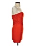 Forever 21 Solid Orange Cocktail Dress Size S - photo 4