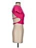 Garage Pink Short Sleeve Turtleneck Size S - photo 4