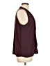 Ann Taylor Burgundy Sleeveless Blouse Size L - photo 4