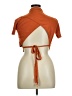 Cider Orange Short Sleeve Top Size XL - photo 2