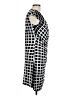Lana Lee Graphic Silver Cocktail Dress Size L - photo 4