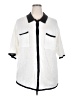 Sabo 100% Cotton White Short Sleeve Button-Down Shirt Size XXL - photo 1