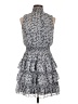 1.State 100% Polyester Paisley Blue Cocktail Dress Size L - photo 1