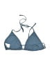 Mossimo Chevron-herringbone Blue Swimsuit Top Size XL - photo 2