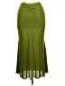 Cider Solid Green Casual Skirt Size 0X - photo 2