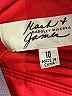 Badgley Mischka Red Cocktail Dress Size 10 - photo 4