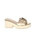 Coconuts Gold Sandals Size 8 - photo 1