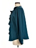 Blooming Jelly Teal Long Sleeve Blouse Size M - photo 5