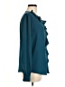 Blooming Jelly Teal Long Sleeve Blouse Size M - photo 4