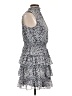 1.State 100% Polyester Paisley Blue Cocktail Dress Size L - photo 4