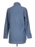 J. McLaughlin Chevron-herringbone Blue Turtleneck Sweater Size L - photo 2