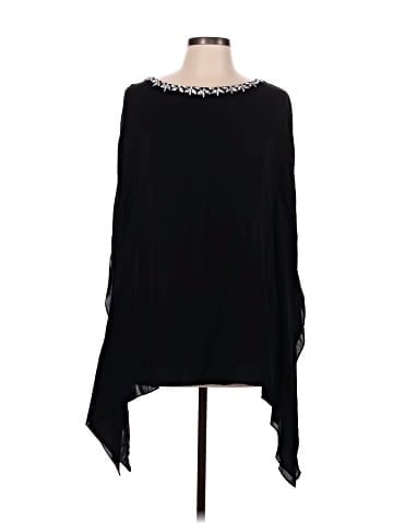 Michael Kors Long Sleeve Silk Top (view 1)