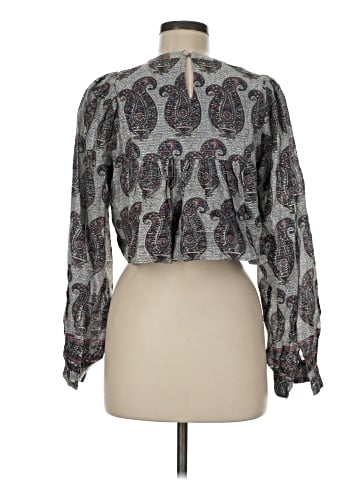 Antik Batik Long Sleeve Blouse (view 2)