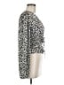 Zara Animal Print Ivory Long Sleeve Blouse Size M - photo 4
