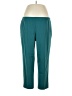 Lafayette 148 New York Color Block Teal Active Pants Size 16 - photo 1