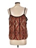 Daytrip 100% Polyester Brown Sleeveless Blouse Size L - photo 2