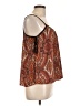 Daytrip 100% Polyester Brown Sleeveless Blouse Size L - photo 4