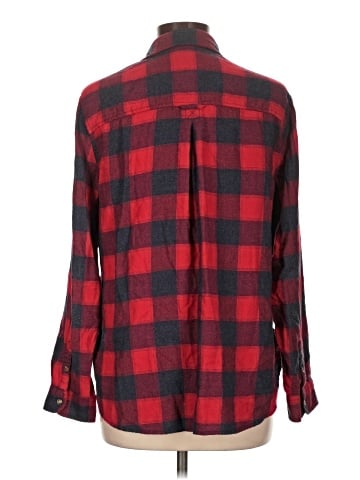 American Eagle Outfitters Long Sleeve Button-Down Shirt (view 2)