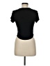 Active Black Short Sleeve Turtleneck Size M - photo 2