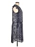Octavia Paisley Blue Casual Dress Size L - photo 4