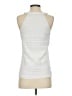 Lilly Pulitzer 100% Polyester Solid White Silver Tank Top Size S - photo 2