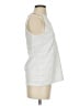 Lilly Pulitzer 100% Polyester Solid White Silver Tank Top Size S - photo 4