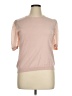 Adrianna Papell Pink Pullover Sweater Size XL - photo 1