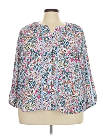 Zac & Rachel 3/4 Sleeve Blouse (view 1)