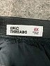 Epic Threads 100% Polyester Solid Black Skirt Size 6X - photo 3