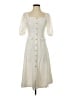 BCBGMAXAZRIA Ivory Casual Dress Size 0 - photo 1