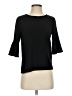 Green Envelope Black 3/4 Sleeve Top Size S - photo 1