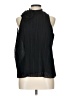 MNG 100% Polyester Black Sleeveless Blouse Size L - photo 1