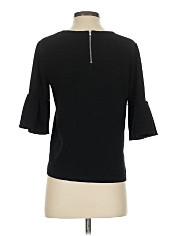 Green Envelope 3/4 Sleeve Top (view 2)