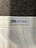 Zara Ivory Denim Shorts Size 10 - photo 3