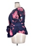 eShakti Blue Short Sleeve Blouse Size XXL (estimated) - photo 5