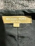 Michael Kors Metallic Silver Black Cocktail Dress Size 2 - photo 4