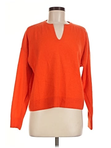 Madewell Cashmere V-Neck Sweater (view 1)