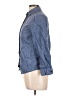 Maggie Marilyn Checkered-gingham Blue Long Sleeve Button-Down Shirt Size L (estimated) - photo 5