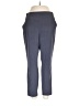 Nine West Solid Gray Dress Pants Size L - photo 1