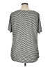 St. John Gray Short Sleeve Top Size XL - photo 2