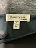 Monteau Solid Black Casual Dress Size M - photo 7