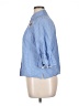 Rafaella 100% Cotton Blue 3/4 Sleeve Button-Down Shirt Size XL (petite) - photo 5